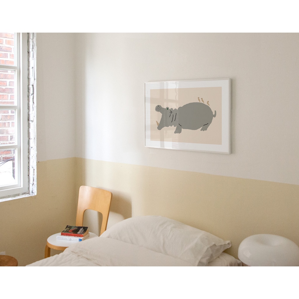 ArtPrint - Big Hippo – Bild 4